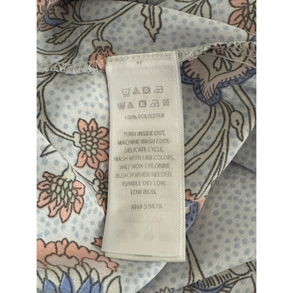 The Prairie Rachel Ashwell Floral Pajama Set Shabby Chic Cottagecore Boho L - Picture 6 of 6